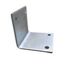 CHAPA DOBRADA 100X100 COMP.100 ESP.1/8 C/4F. ZINCAD0