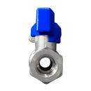VALVULA REGISTRO BORBOLETA 1/4 M/F - MK
