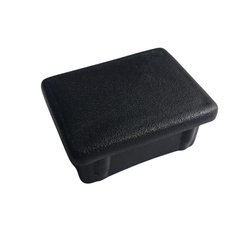 P620 - PONTEIRA RETANGULAR INTERNA 30X40 PRETA PLASTICA
