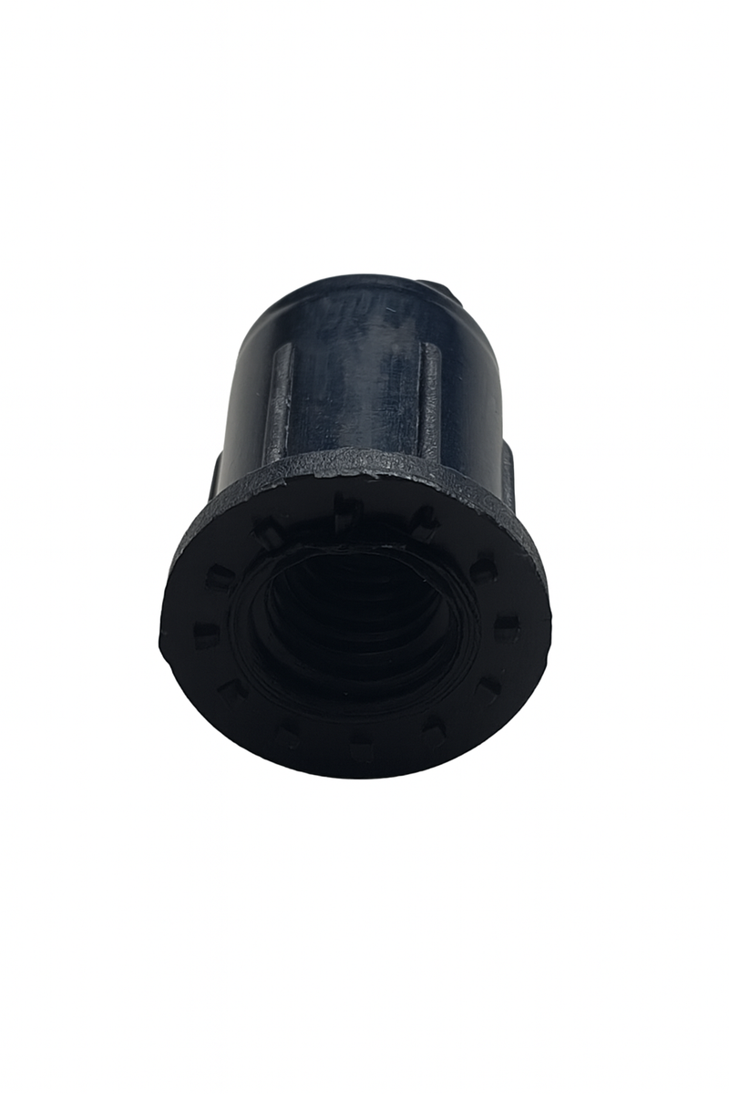 BUCHA 5/16 ROSCA PLASTICA PRETO