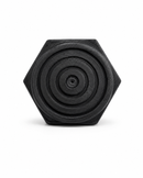 Pé Nivelador Sextavado 3/8 X 1" Preto – Parafuso22mm