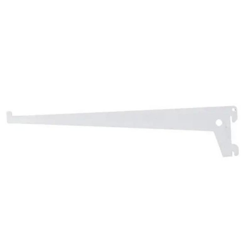 SUPORTE PARA TRILHO SIMPLES BRANCO 300 MM
