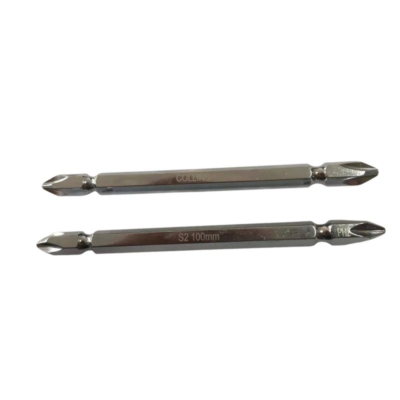 BITS PH2 1/4X100MM PONTA DUPLA - COLLINS