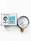 Manômetro Genebre 1/4 BSP 0-10 Bar 0-150 PSI Ø53mm
