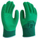 LDI LUVA MULTRUBBER SOFT MOD:4010S POLIAMIDA REVEST C/ BORRACHA TAM: 9 COLETA DE RESÍDUOS VERDE