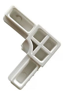 CONEXAO NYLON P/ TELA MOSQUITEIRA BRANCO MGV