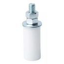 GUIA ROLETE 1" X 70MM COMP. FURO 10 MM COM PARAFUSO E PORCA (NYLON)