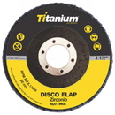 DISCO FLAP TI ZIRCONIO 4.1/2" GR. 120 CURVO TEC ALEMA TITANIUM