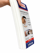 MANTA ABRASIVA MANUAL BRANCA 110x225mm PACOTE COM 3 FOLHAS