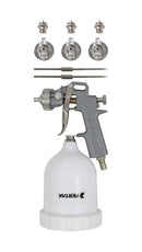 PISTOLA DE PINTURA 600ML 3 BICOS (TIPO GRAVIDADE) FERTAK