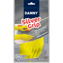LUVA LATEX AMARELA USO DOMESTICO, CONSTRUÇÃO 9" G - DANNY