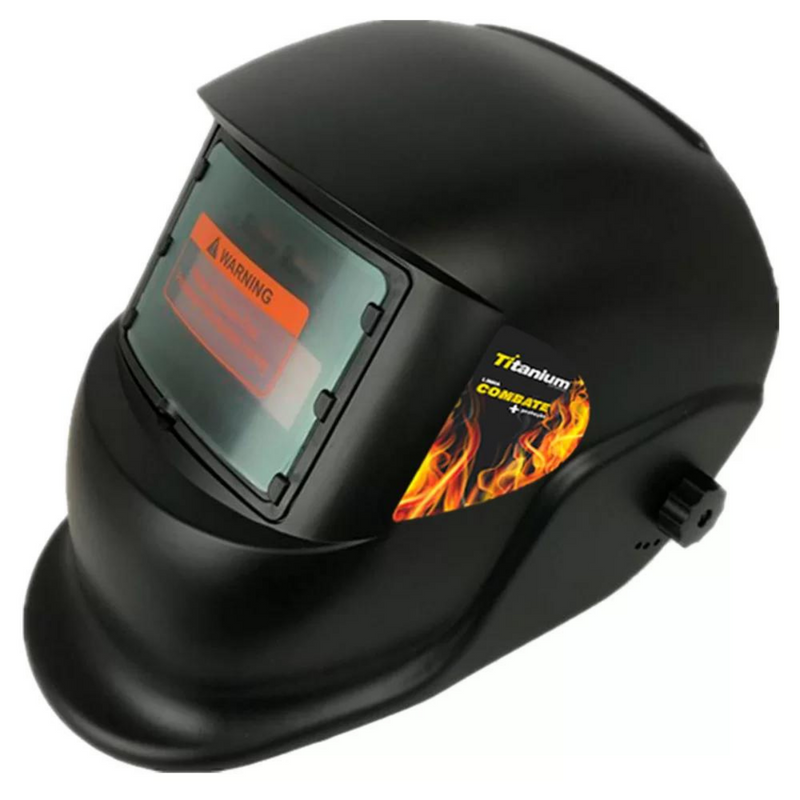 MASCARA DE SOLDA AUTOMATICA TON. 11 FIXA - COMBAT TITANIUM