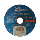 DISCO ABRASIVO DE CORTE METAL/INOX 4,5" 115 X 1.2MM X 22.2MM- BRAMIX
