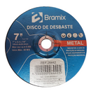 DISCO ABRASIVO DE DESBASTE 7"X6.4MMX22MM - BRAMIX