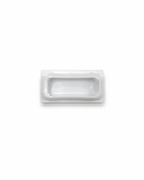 Tampa Régua Alumínio 12x25 Branco