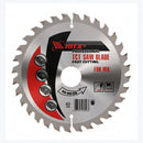 DISCO SERRA CIRCULAR PARA MADEIRA, 110MM (4,3/8POL.) X 22,23MM, 40 DENTES, ANEL DE REDUCAO, 1PC//MTX