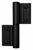 DOBRADICA ALUMINIO SD 773 L-25 ENCAIXE PRETO
