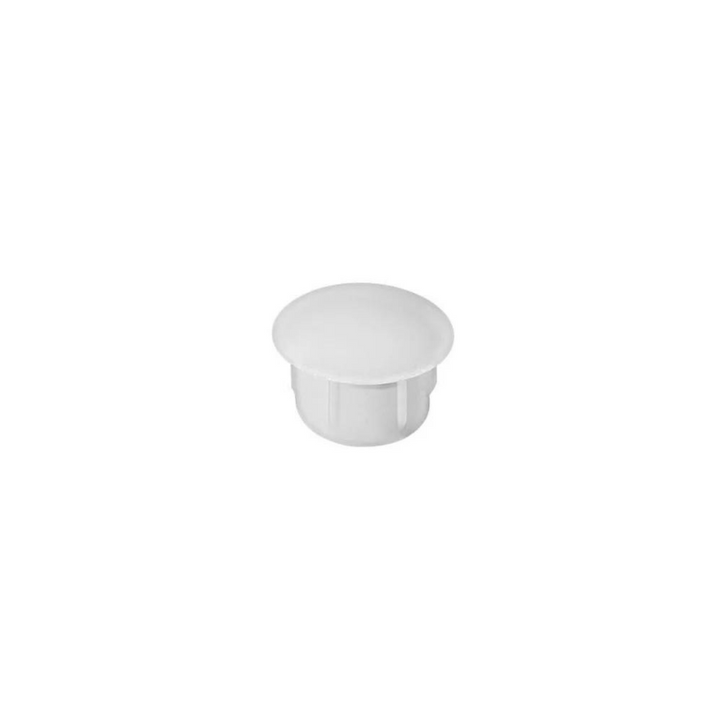 tapa furo 10mm branco
