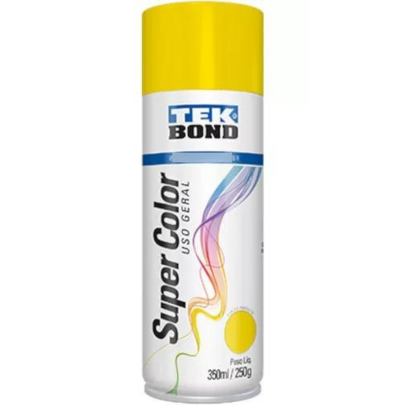 TINTA AEROSSOL AMARELO USO GERAL 350 ML/250G TEKBOND