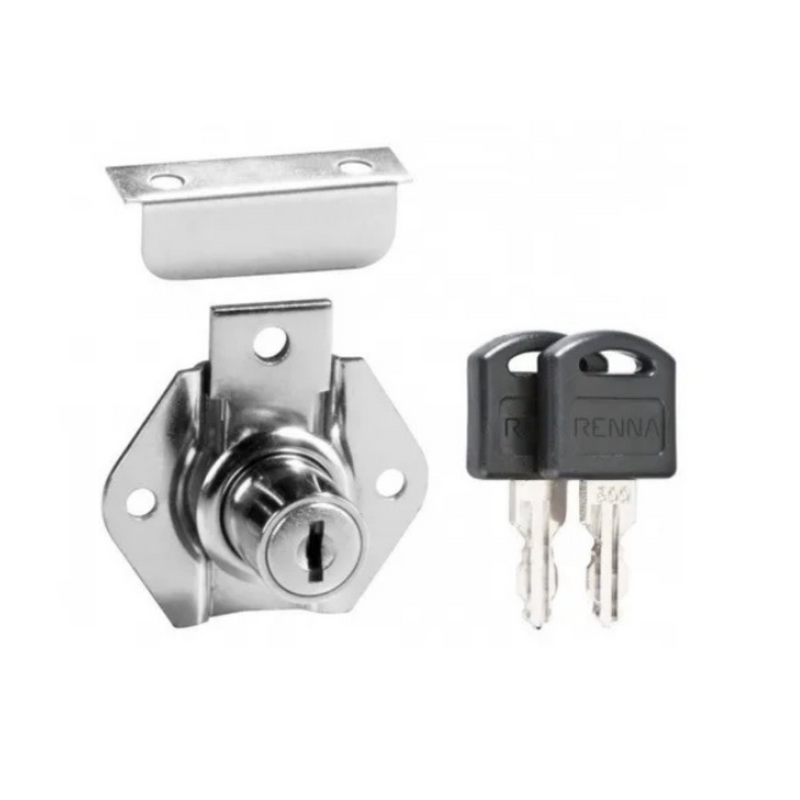 FECHADURA GAVETA 22MM - TIPO A C/ BATENTE