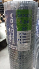 TELA REFORÇO FACHADA 1,20M 2,5X2,5 FIO 1,24MM 25M FRANZ