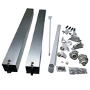 Kit Acessorios Portao Basculante 1.0 (1 folha) Preto PC012