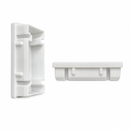 Tampa Régua Alumínio 50X25 Branco