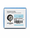 Manômetro Carbono Genebre 1/4 Npt 0-400 Psi ø63mm