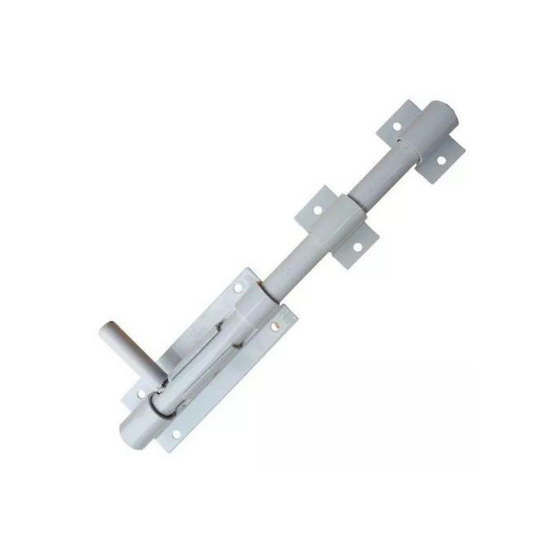 Ferrolho Aluminio Jumbo Macico 200mm Branco