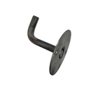 SUPORTE PARA CORRIMAO PRETO 2 F