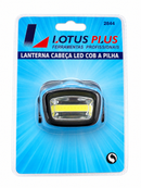 Lanterna Cabeça Led Cob a Pilha com 9 Ajustes Lotus
