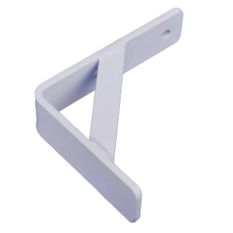 SUPORTE BATENTE LATERAL DE PORTAO 70MM - BRANCO