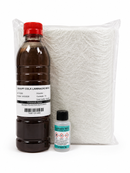 KIT DE MANTA FIBRA DE VIDRO E RESINA PARA LAMINACAO DAZE