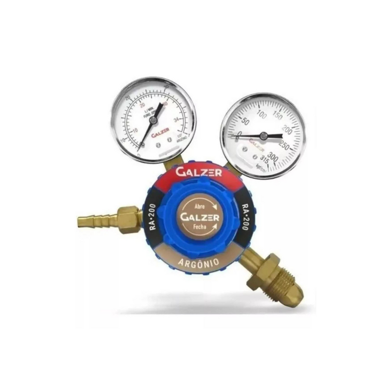 RA-200 REGULADOR PRESSAO PARA ARGONIO  GALZER