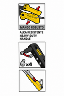 ALICATE REBITADOR 10" 4 PONTAS PESADO STANLEY