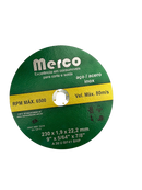 DISCO ABRASIVO DE CORTE 9 X 1,9MM X 22.2MM MERCO