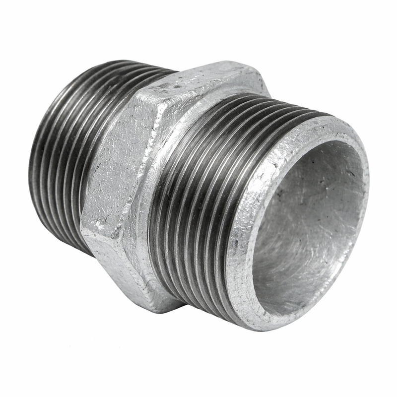 NIPLE DUPLO GALVANIZADO 3/4