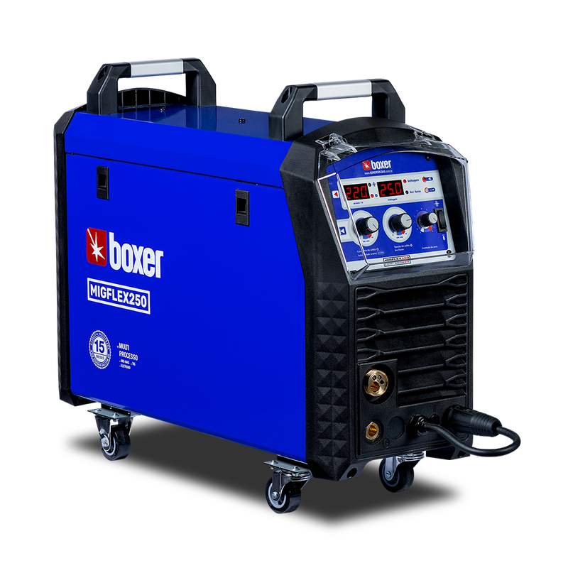 MAQUINA MIGFLEX250 - Multi-processo 220A 220V Boxer