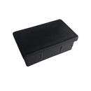 P621 - PONTEIRA RETANGULAR INTERNA 30X50 PRETA PLASTICA