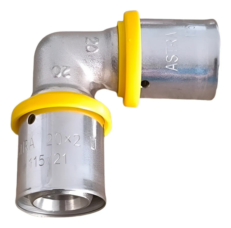 JOELHO (COTOVELO) PEX GAS 90 20 MM ASTRA
