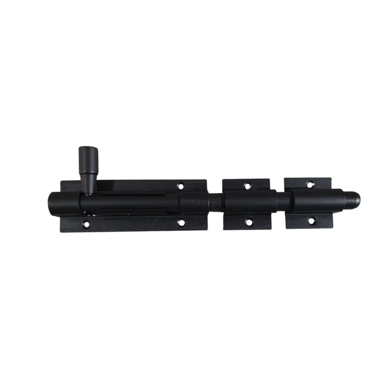 Ferrolho Aluminio Buzios 200mm Preto