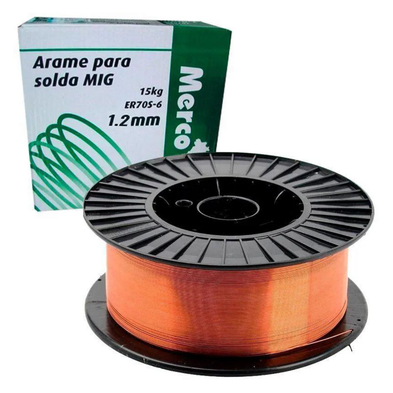 ARAME SOLDA MIG 1.2MM MERCO 15 KG