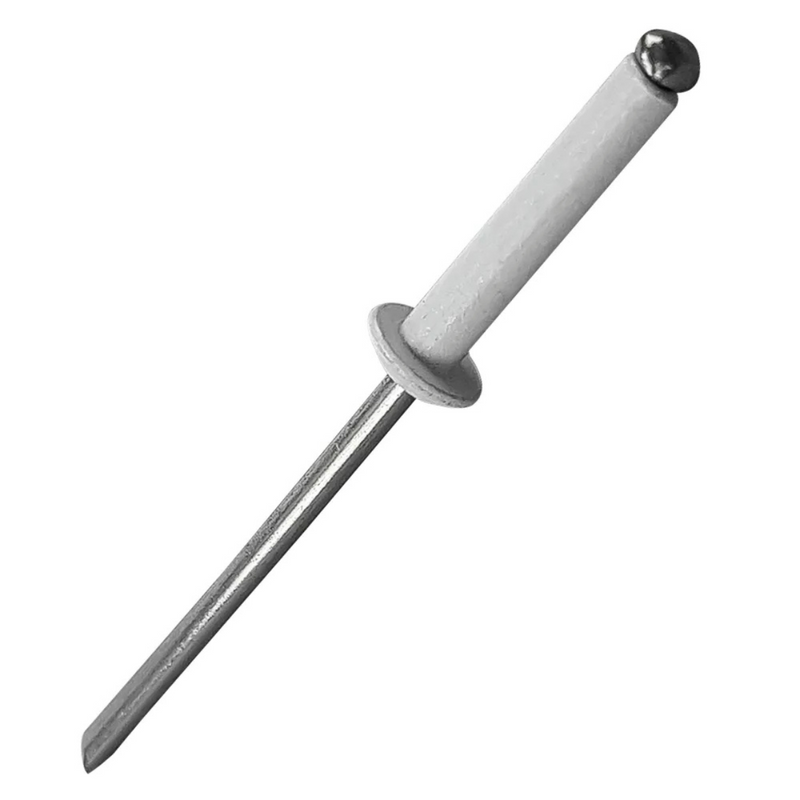 REBITE DE REPUXO 516 MM 4,8 X 16 C/500 PÇS - BRANCO REBISUL