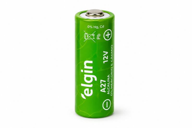 PILHA BATERIA ALCALINA A27 ELGIN