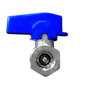 VALVULA REGISTRO BORBOLETA 1/4 M/F - MK