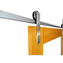 KIT APARENTE PORTA CELEIRO ALUMINIO 1,5M 50KG ESCOVADO - PACOTE 01 KIT PERFIL