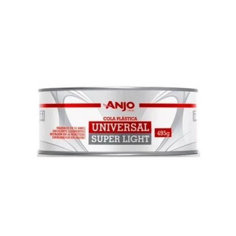 MASSA PLASTICA SUPER LIGHT UNIVERSAL 495g-ONU 1866 RESINA SOLUCAO INFLAMAVEL 3 II ANJO