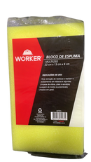 BLOCO ESPUMA 13X22X6 CM - WORKER