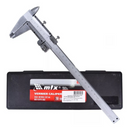 PAQUIMETRO UNIVERSAL METALICO, PASSO 02MM, MEDIDOR DE PROFUNDIDADE, 150MM, 1PC // MTX