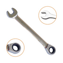 Chave Catraca Fixa 10mm Aço Cromo Vanádio-LOTUS